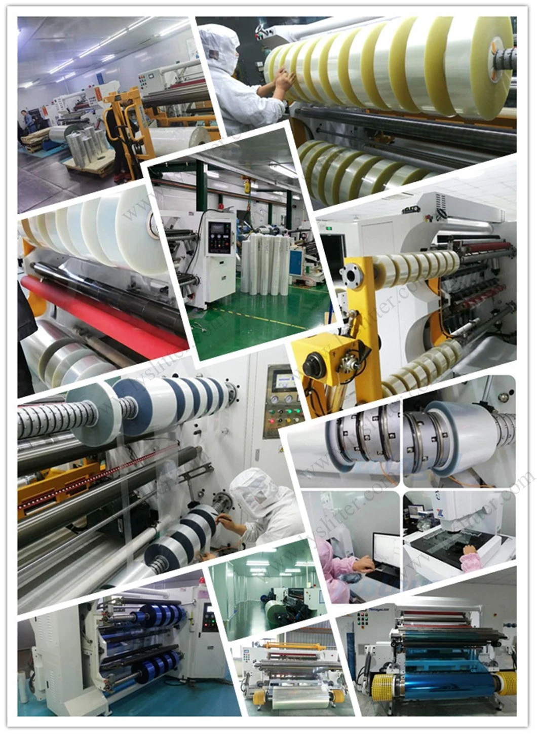 CNC Plccontrol High-Speed Slitting Rewinding Machine for Paper, Adhesive Label, Screen Protector Film, Self-Adhesive, Craft Paper, PVC Thick Film, Slicing