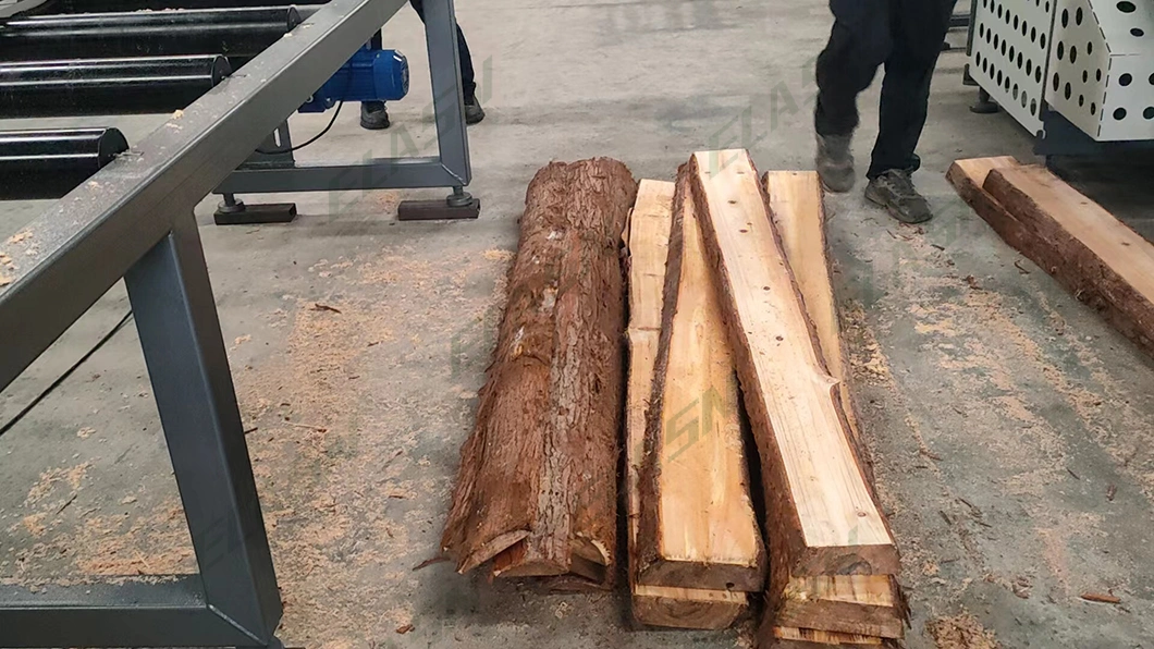 Multi Blade Wood Cutting Log Multichip Saw