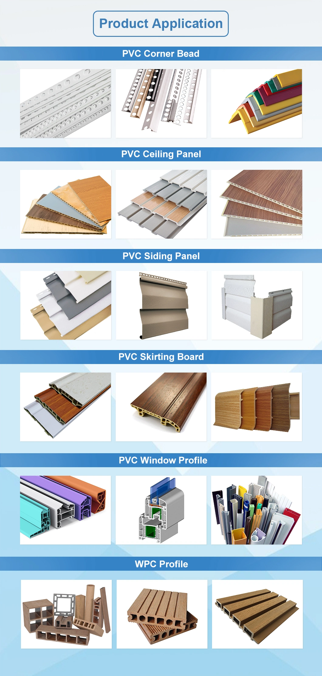 WPC Wood Plastic Profile Flooring Window Door Frame Furniture Production Line