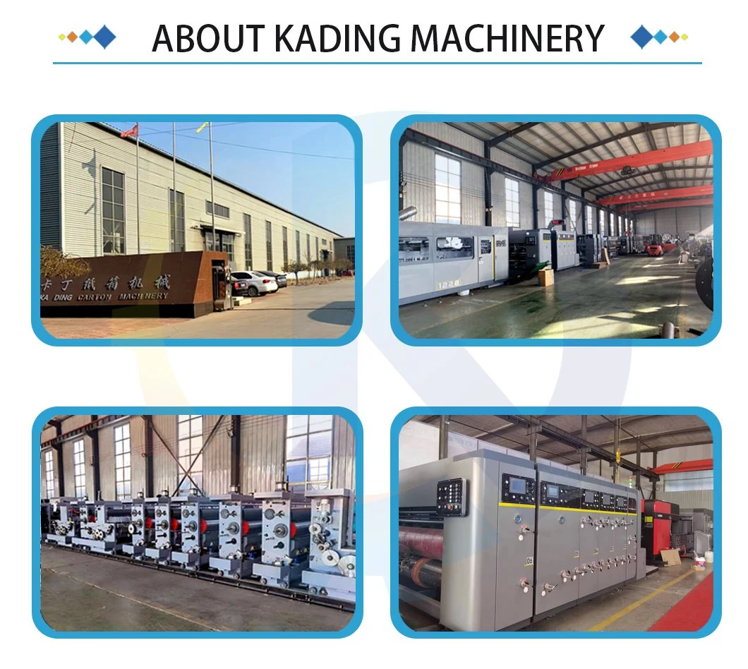 Fully Automatic Slotter and Die Cutter Paper Cardboard Box Carton Making Forming Die Cutting Slotting Machine Slotter