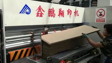 High Speed and Good Quality Flexo Ink Corrugated Paperboard Printing Pressing Slicing Corner and Grooving Machine