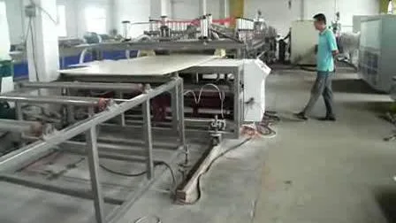 PVC WPC Foam Board WPC PVC Spc Flooring Floor Mat Making Machine /Production Line