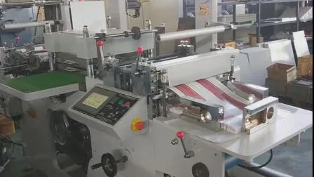 Wqm-420 Roll to Roll / Roll to Sheet / Label Die Cutting Machine with Hot Stamping / Lamination / Punching Function