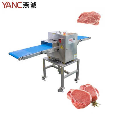 500mm Speed of Conveyer Belt Meat Strips Cutting Machine
