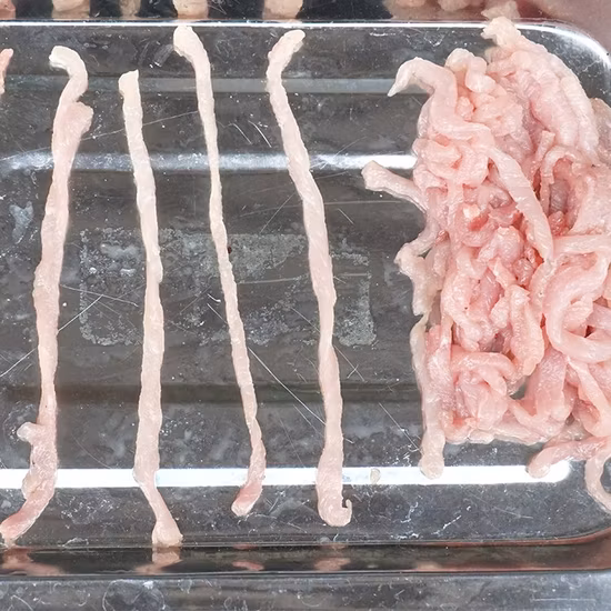 Industrial Commercial Fresh Meat Strip Cutter Meat Slicer Slicing Machine